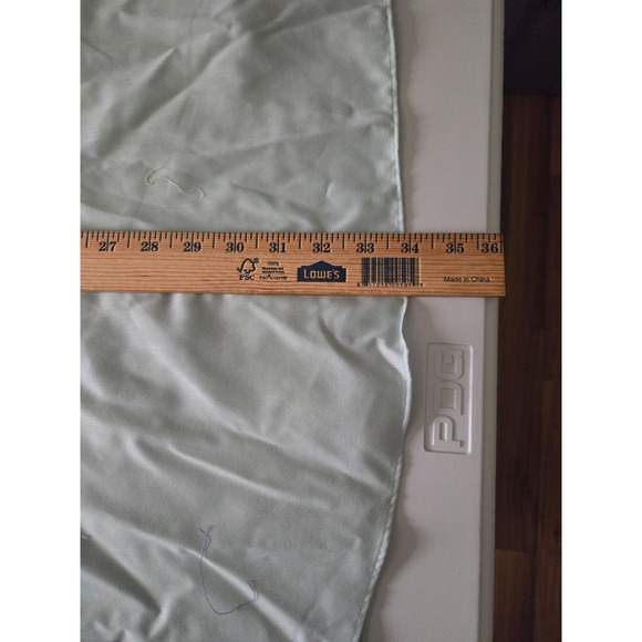 Joseph Abboud Dress Shirt Button Up Mens Size 18 34/35 Light Green Non Iron - Picture 7 of 8